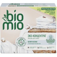 BioMio стиральный порошок 1000гр для Белого белья BIO-LAUNDRY POWDER Whites (ПР