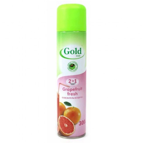 GOLD WIND Освежитель Грейпфрут.свежесть (Grapefruit fresh) 300мл