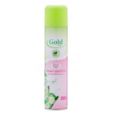 GOLD WIND Освежитель Зеленый коктейль (Green coctail) 300мл