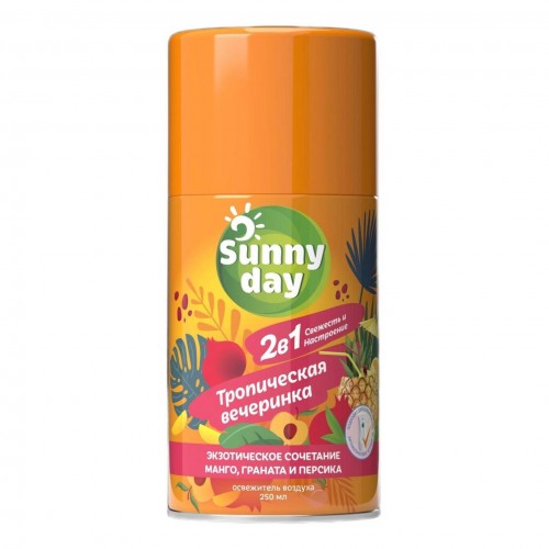 Sunny Day сменный баллон Тропическая вечеринка, 250 см3