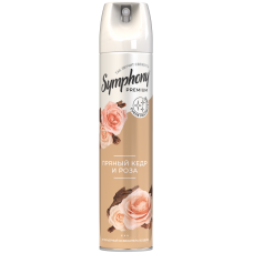 Symphony Premium освежитель Пряный кедр и роза 300 см3