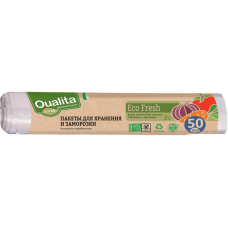 Пакеты QUALITA для заморозки Eco Fresh 50шт