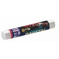 AV Пакеты фасовочные Люкс до 6кг, ПНД 30*40см, 80шт рулон прозрачные
