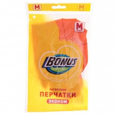 BONUS Перчатки латексные Эконом M