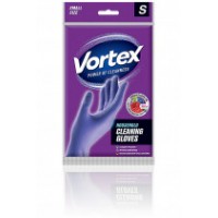 VORTEX Перчатки латексные универсальные с провитамином и ароматом лесных ягод, фиолетовые S