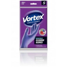 VORTEX Перчатки латексные универсальные с провитамином и ароматом лесных ягод, фиолетовые S