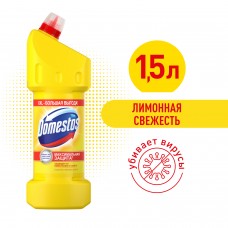 ДОМЕСТОС 1500мл Средство чистящее Лимонная св-сть (арт 67682978)