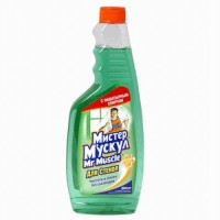 Мистер Мускул для окон (нашатырь) з/блок 500мл