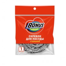 BONUS Cкребок стальной  спиральный1 шт