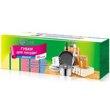 INSULA Губки для посуды Макси 10шт