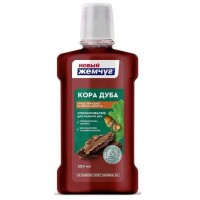 Жемчуг новый ополаскиватель для полости рта 500мл С корой дуба (Новинка)