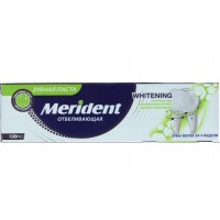 MERIDENT зубная паста 130гр Отбеливающая