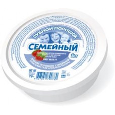 Зубной порошок Семейный 75гр (48шт)