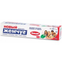 ЖЕМЧУГ новый зубная паста Кальций 75мл в пенале