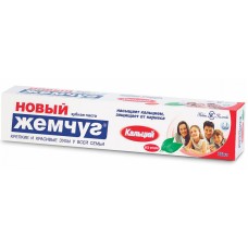ЖЕМЧУГ новый зубная паста Кальций 75мл в пенале