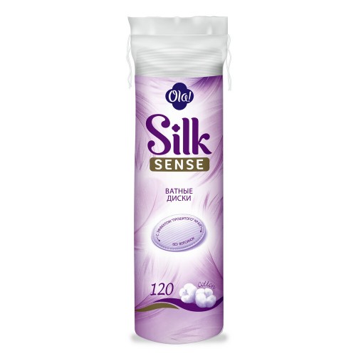 ОЛА ватные диски 120шт SILK SENSE