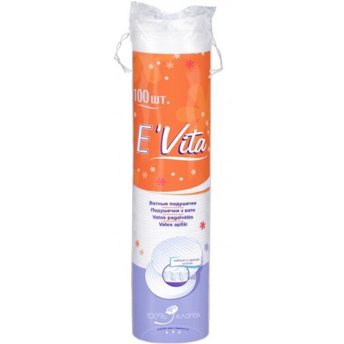 Белла ватные диски E` VITA 100шт
