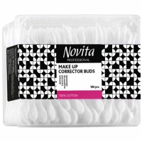 NOVITA PRO Ватные палочки Make Up 180шт