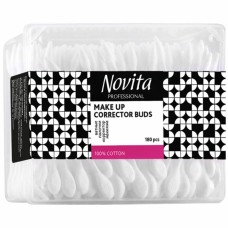 NOVITA PRO Ватные палочки Make Up 180шт