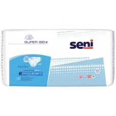 Белла подгузники для взрослых Super Seni Extra Large, размер XL/4 130-170 см, 30шт.