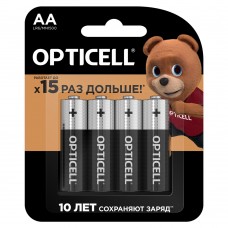OPTICELL Батарейки AA 4шт