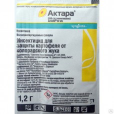 Актара 1,2 г.(порош)  инсектицид кишечно - контактного действия, от тли,белокрыл., трипс., щитов ВХ