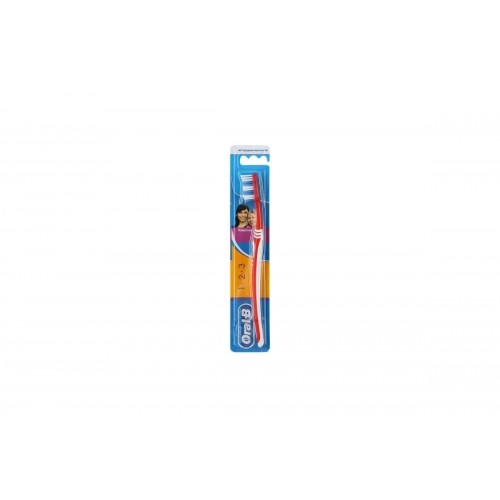 ORAL_B Зубная щетка 123 Классик 40 Medium 1шт