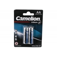 Батарейка литьевая пальчик.Lithium BL-2 FR6 (FR6-BP2, 1,5В) цена за 2шт Camelion