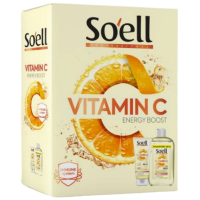 ПН SOELL ENERGY BOOST Мицеллярная вода витаминизированная 600мл+пенка д/умывания 120мл