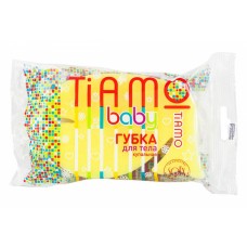 Губка для тела TIAMO Baby Дельфин порлон  140*130мм