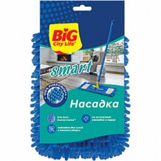 BIG City Насадка из микрофибры-шенилл для швабры Smart (25шт/ящ)