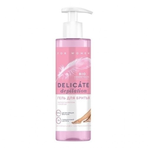 Delicate Depilation Гель д/бритья д/норм/чувств кожи 190мл Bio Cosmetolog