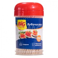 BIG CITY зубочистки деревянные 150шт