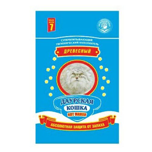 Наполнитель 7л древесный Даурская кошка 