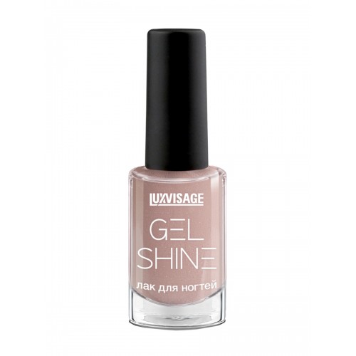 Лак для ногтей LUXVISAGE GEL SHINE, 103 Дымчатый бежевый с шиммером