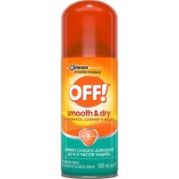 ОФФ! аэрозоль от комаров 100мл Smooth&Dry