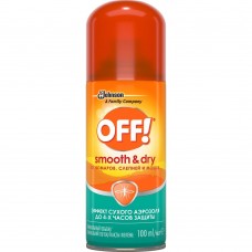 ОФФ! аэрозоль от комаров 100мл Smooth&Dry