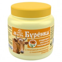 Мазь Буренка с экстрактом календулы 200гр., банка (противовоспалительное, антимикробное действие)