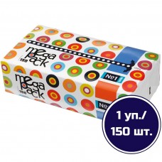 Белла № 1 салфетки бумажные 2-х сл MegaPack, п/эт. 150шт.
