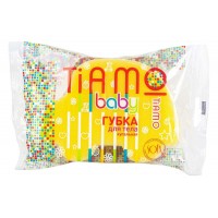 Губка для тела TIAMO Baby Малыш поролон  140*130мм
