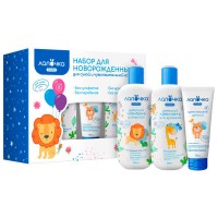 ПН Лапочка (Шампунь мягкий 250 + Крем-гель для купания 250+ Крем-эмолент 75)
