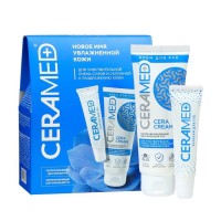 Подарочный набор Ceramed Rich Hydration (Бальзам для губ Ультраувл. 13 мл, Крем для рук 75 мл СКИДКА