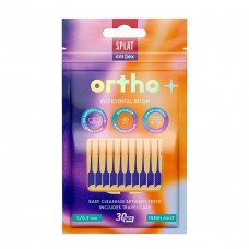 SPLAT SMILEX ORTHO+ Межзубный ершик со вкусом мяты. Размер S. Мягкий RU-CIS(23)+BY, 30 шт.
