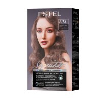 Стойкая крем-гель краска для волос COLOR Signature 8/76 Перламутровый туман (170 мл)