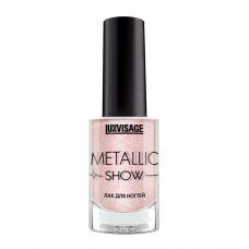 Лак для ногтей LUXVISAGE Metallic Show 304 Розовый кварц