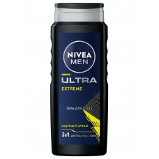 Нивея гель д/душа 500мл мужской ULTRA Extreme