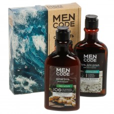 MEN CODE Подарочный набор Сила и Свежесть: Гель для душа ANTI POLLUTION 300 мл + Шампунь MEN NATURE