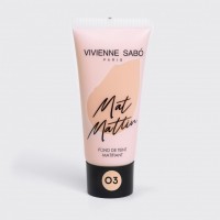 Vivienne Sabo Матирующий тональный крем/ Mattifying foundation тон 03