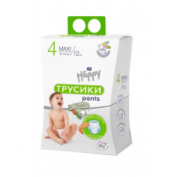 Белла трусики-подгузники (4) для детей размер  MAXI 8-14 кг., 12 шт.