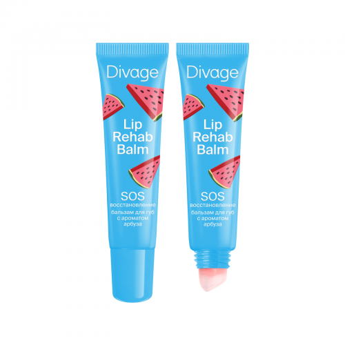DIVAGE Бальзам для губ Lip Rehab Balm с ароматом арбуза